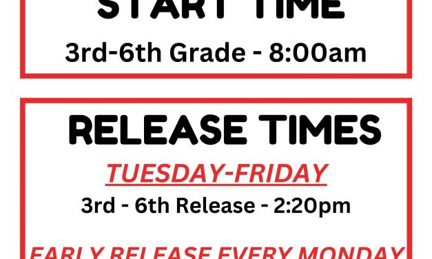 CCSA 2024 Start Times